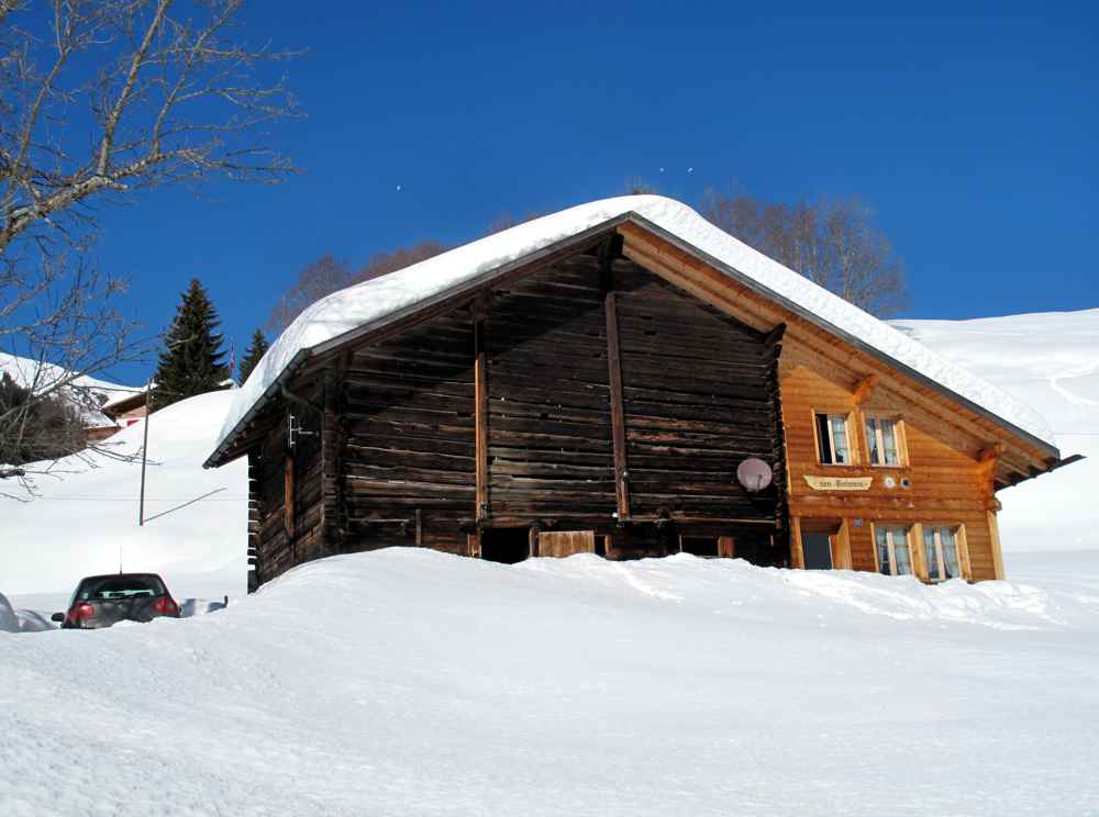 Chalet Boimen im Winter