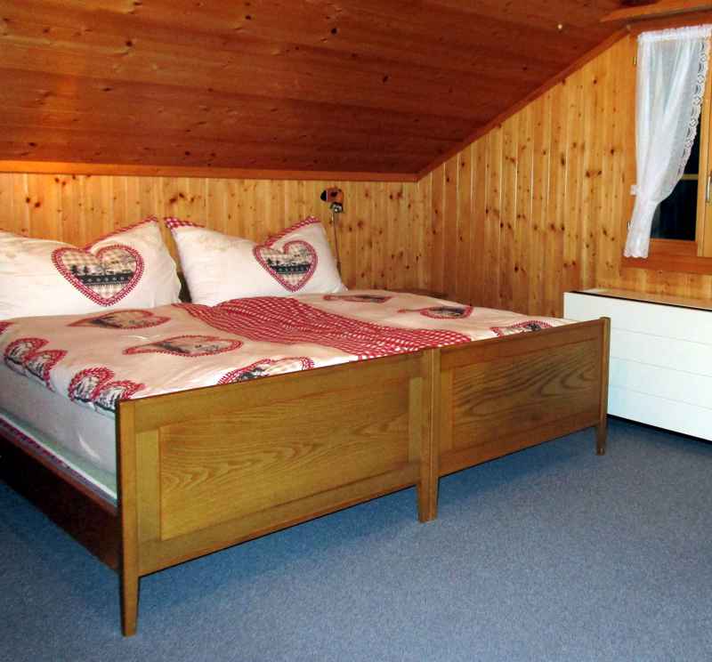 Schlafzimmer Chalet Boimen
